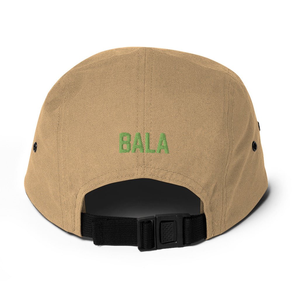 Bala ‘B” Five Panel Cap - Brown - Bala Baseball