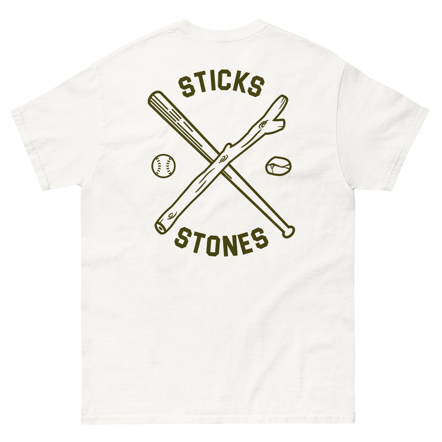 Sticks and Stones Unisex classic tee - Multiple Colors