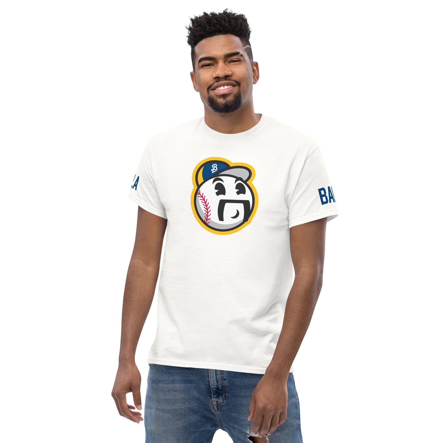 Mr. Baseball Unisex classic tee - White