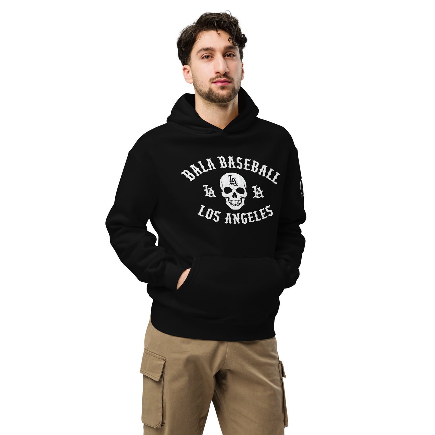 Bala Baseball OG Unisex oversized hoodie - Black