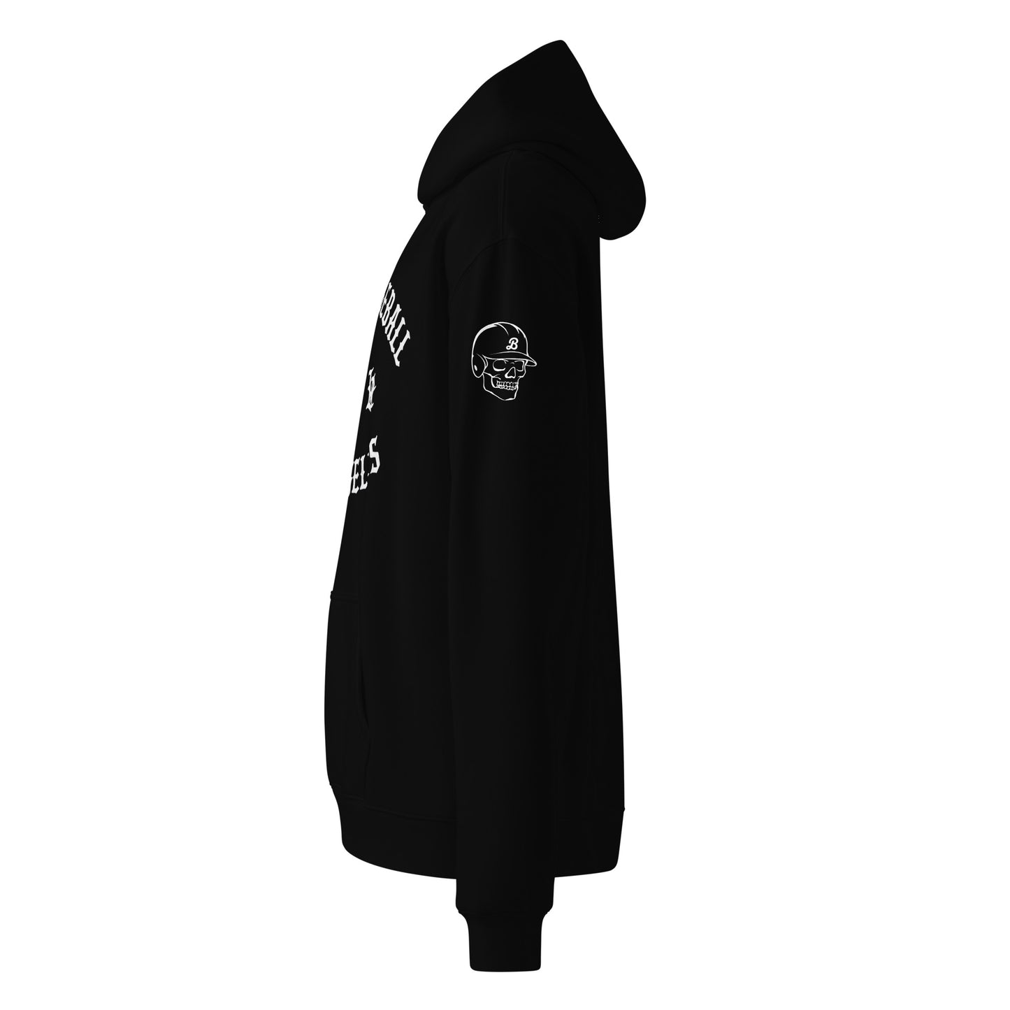 Bala Baseball OG Unisex oversized hoodie - Black