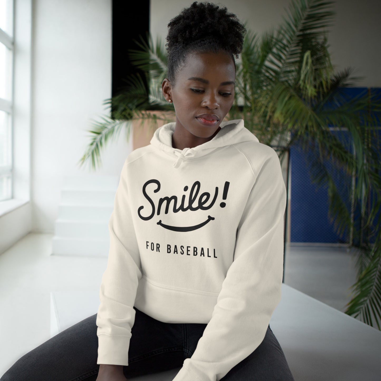 Smile for Baseball Unisex Supply Hoodie - Multiple Colors