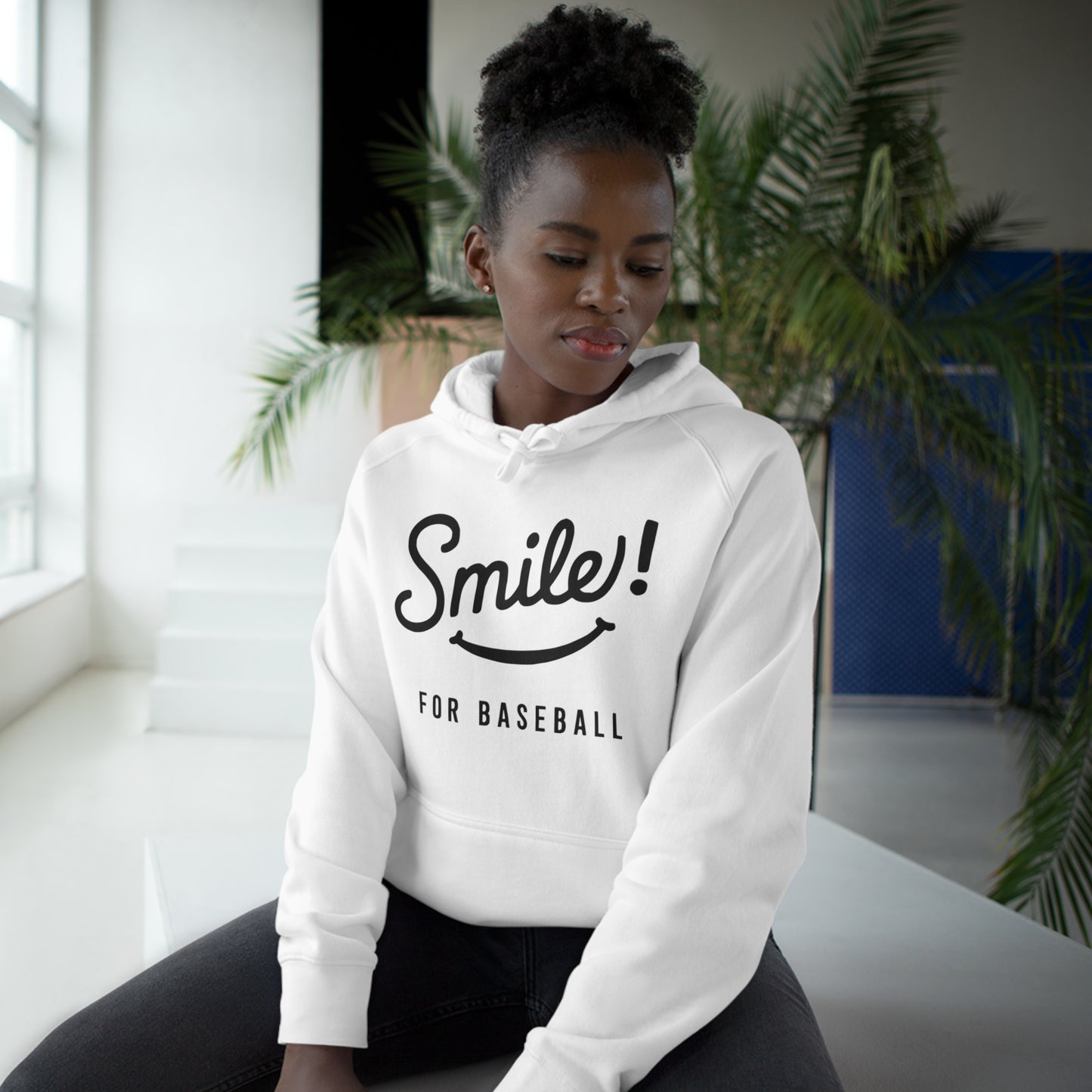 Smile for Baseball Unisex Supply Hoodie - Multiple Colors