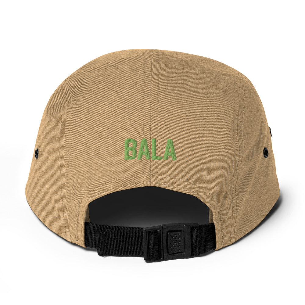 Bala ‘B” Five Panel Cap - Brown