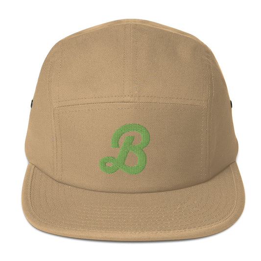 Bala ‘B” Five Panel Cap - Brown