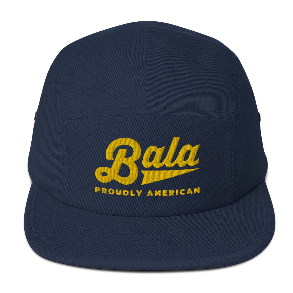 Bala Logo Five Panel Cap - Navy