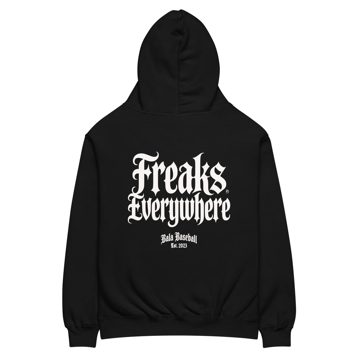 Freaks Everywhere Unisex oversized hoodie – Bala Baseball