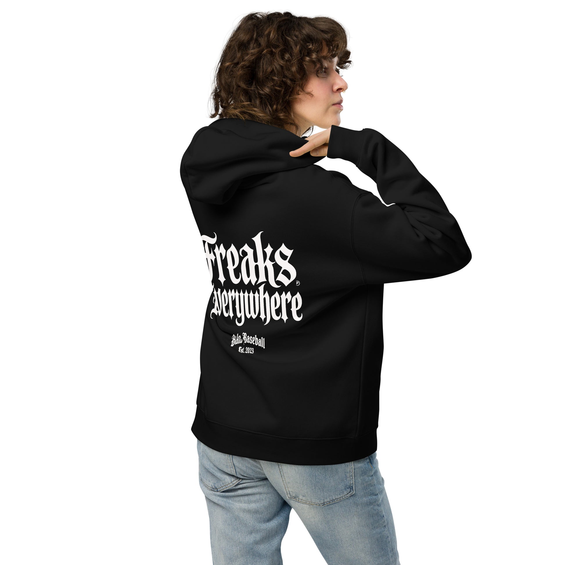 Freaks Everywhere Unisex oversized hoodie - Bala Baseball
