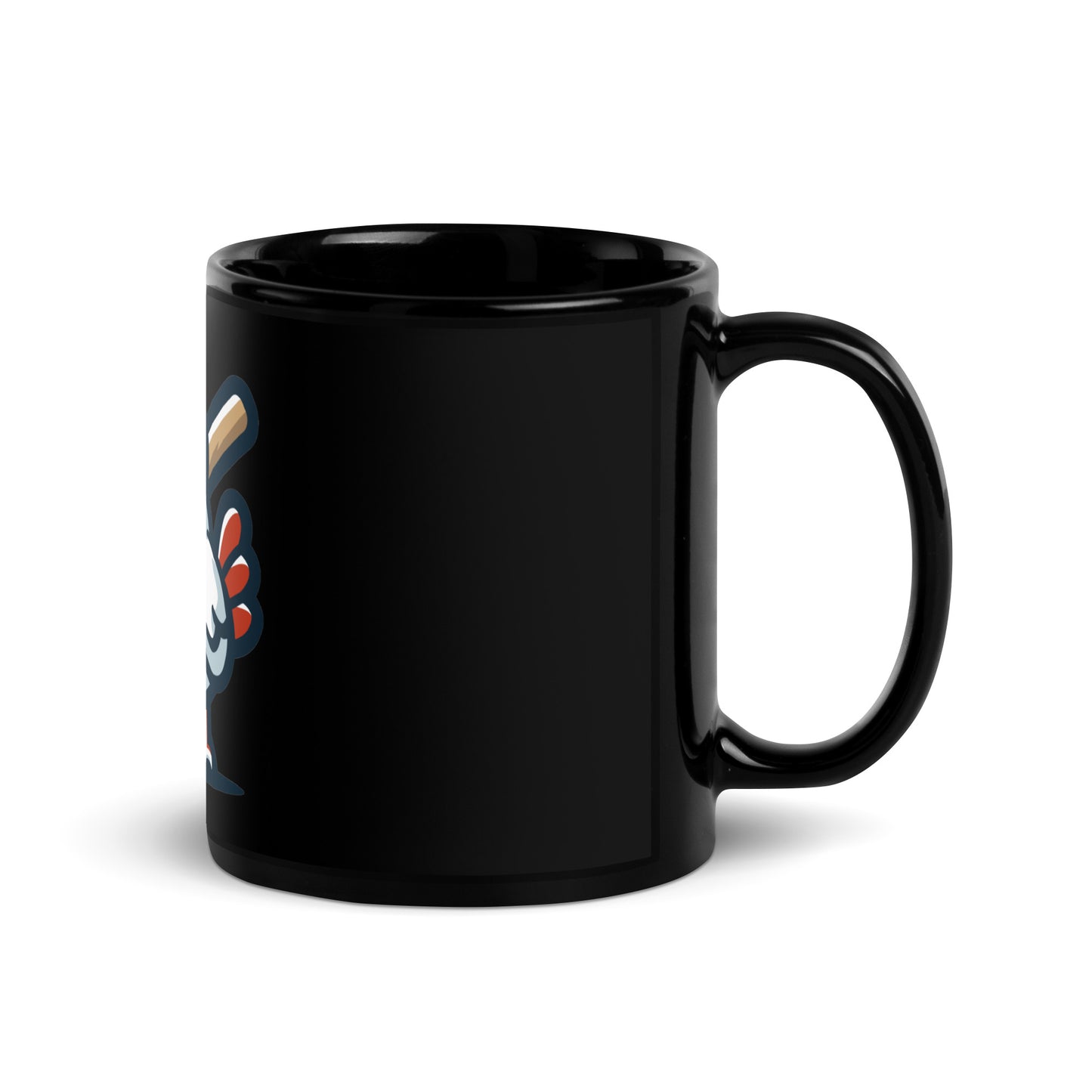 Bala Chickadee Black Glossy Mug