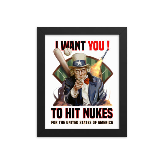 Uncle Sam Wants You Framed poster