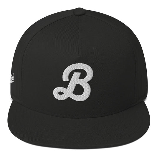 Bala ‘B” Flat Bill Cap - Black