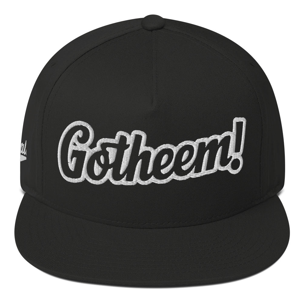 Gotheem! Flat Bill Cap - Black