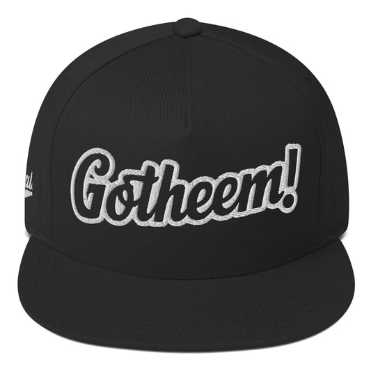 Gotheem! Flat Bill Cap - Black