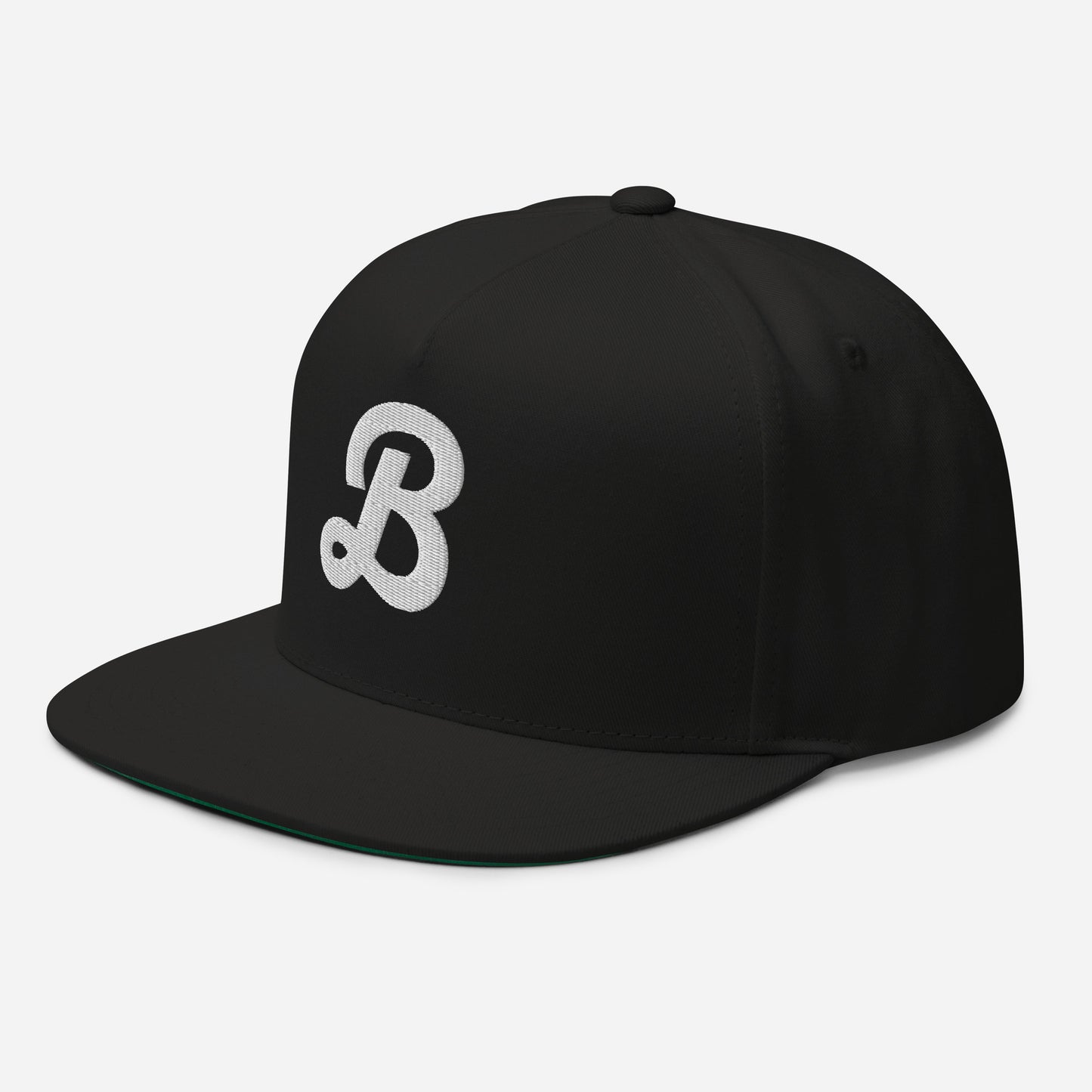 Bala ‘B” Flat Bill Cap - Black