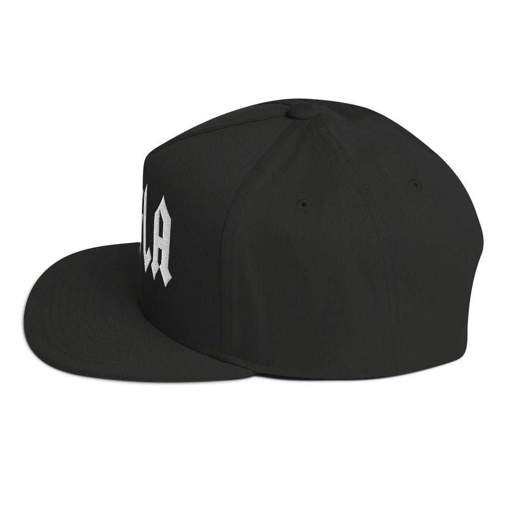 Bala Bolt Flat Bill Cap- Black