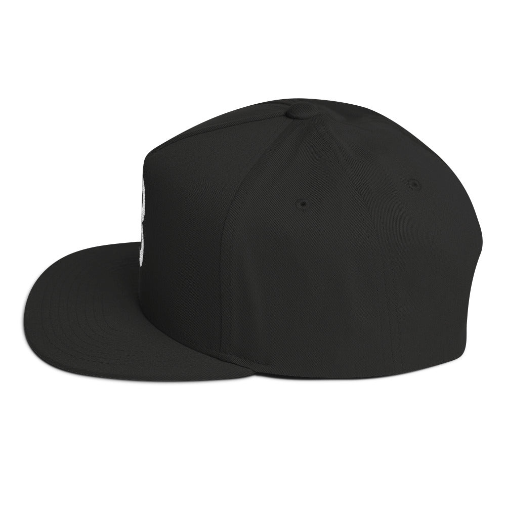 Bala ‘B” Flat Bill Cap - Black