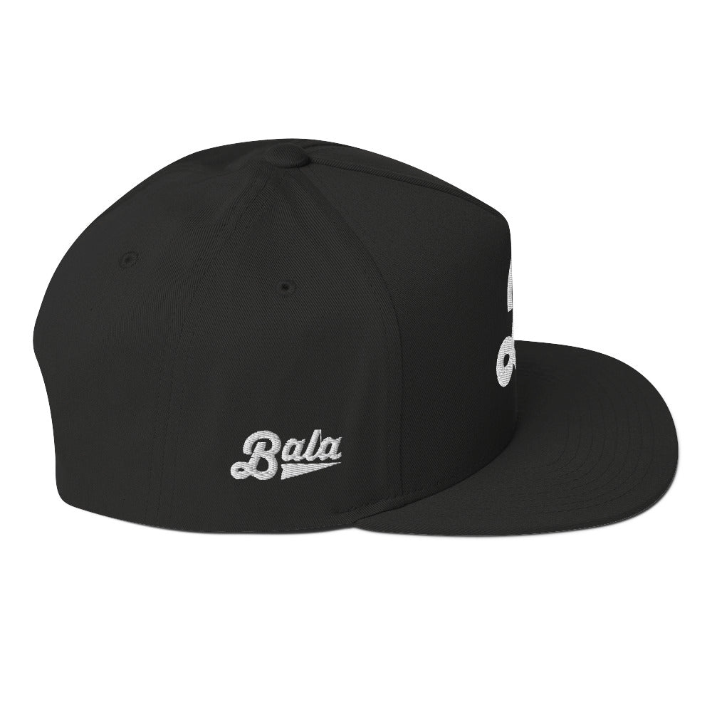 Bala ‘B” Flat Bill Cap - Black