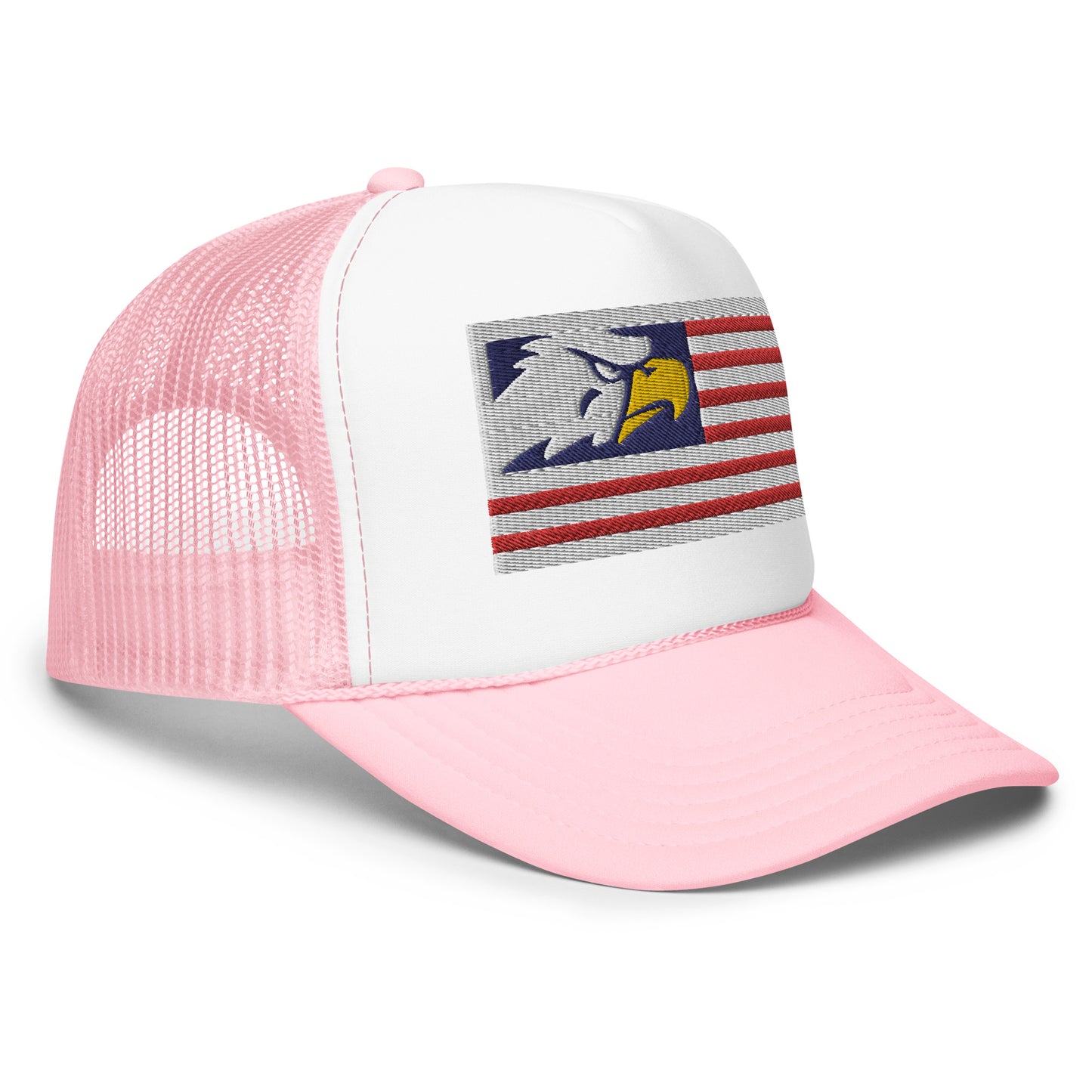 Eagle Flag Foam trucker hat - Pink