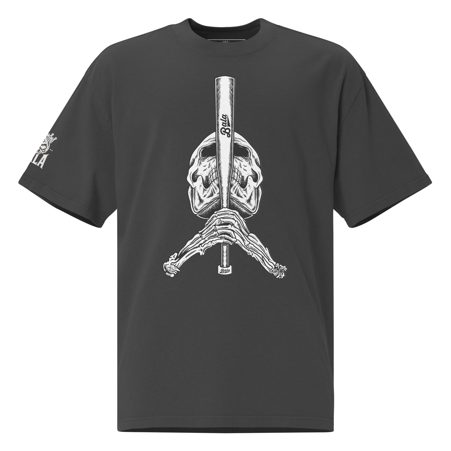 Skull Batta Oversized faded t-shirt