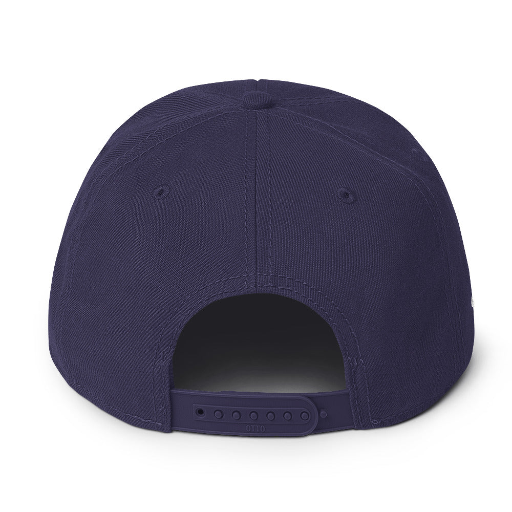 Proud Eagle Snapback Hat - Navy