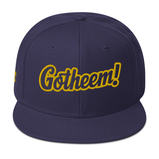 Gotheem! Snapback Hat - Navy