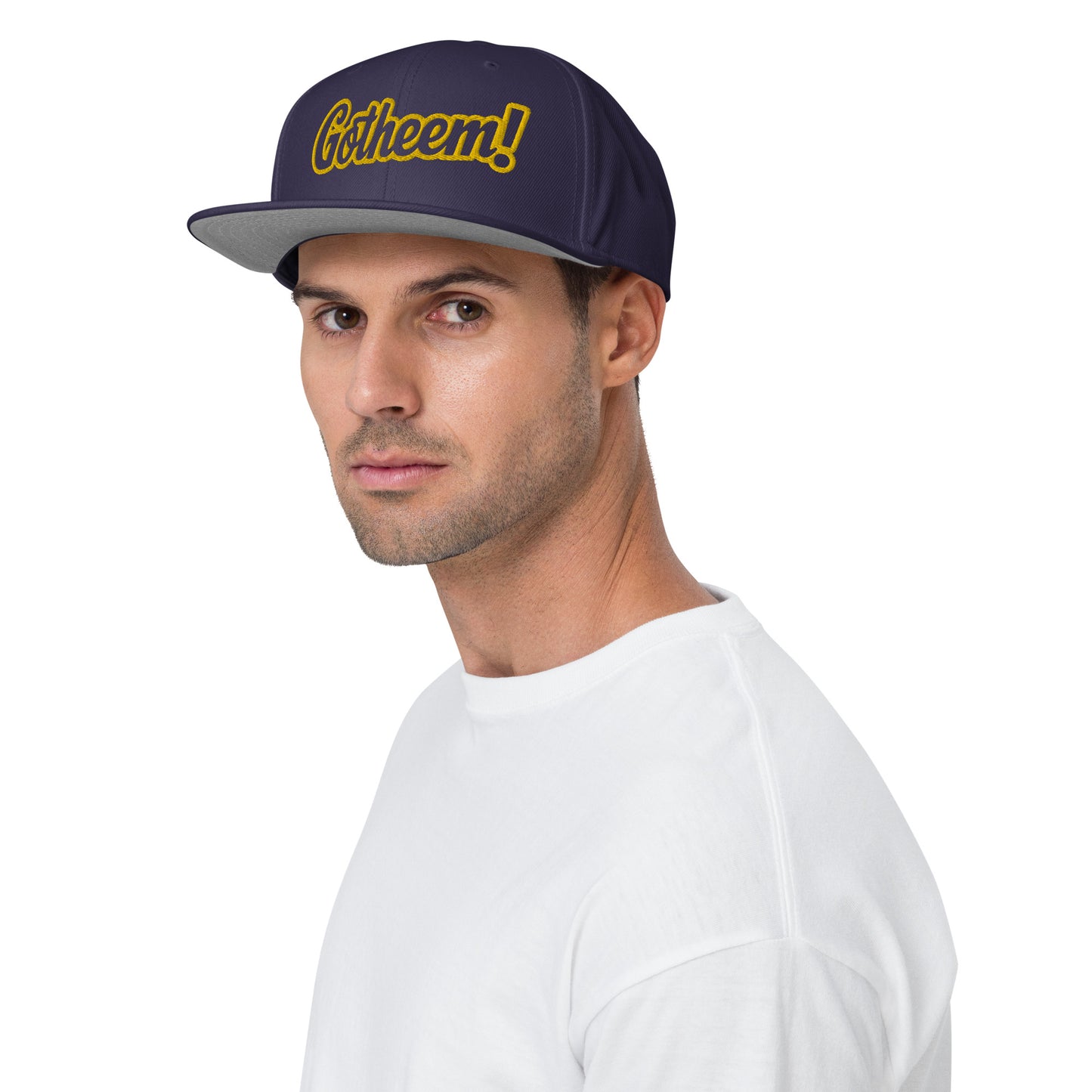 Gotheem! Snapback Hat - Navy