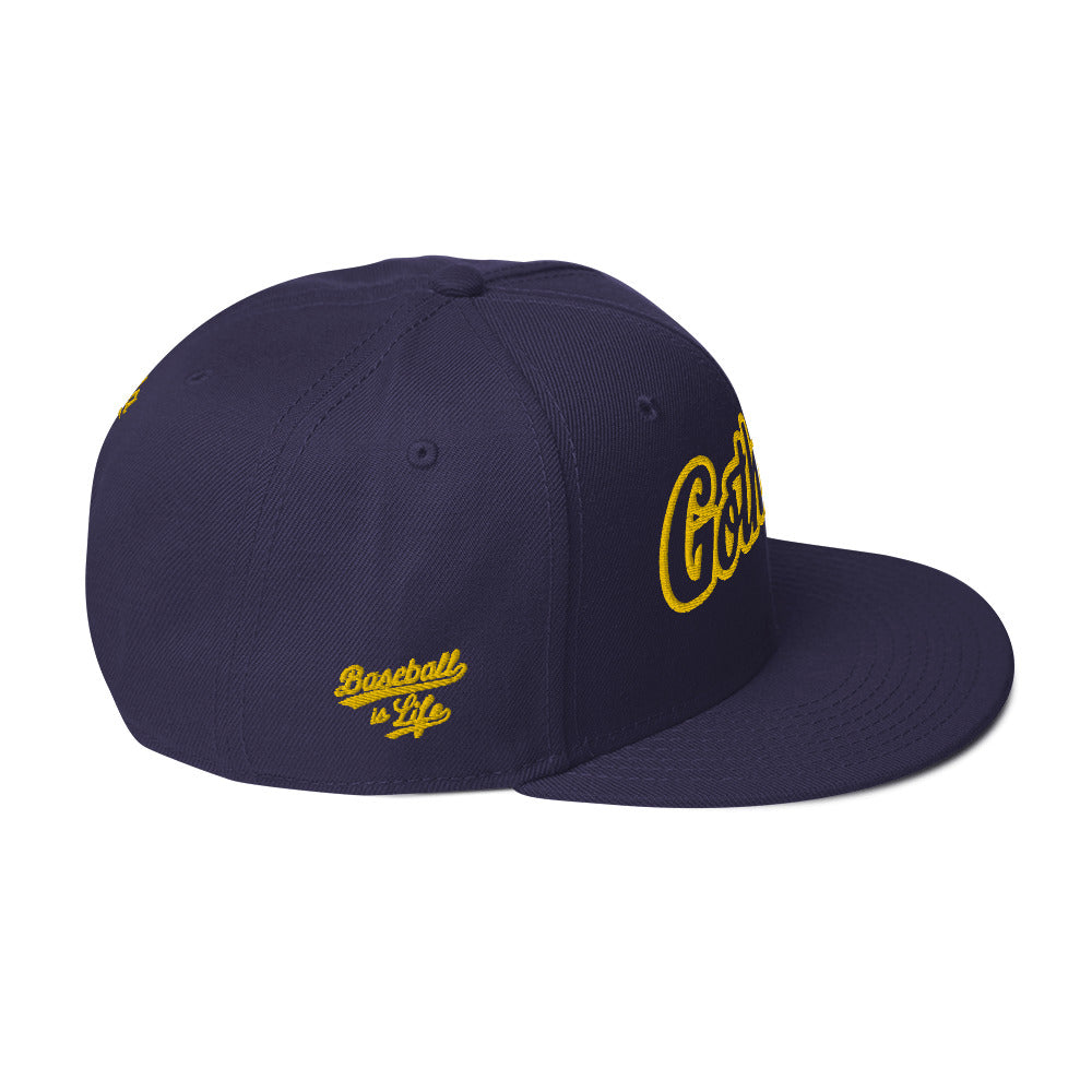 Gotheem! Snapback Hat - Navy