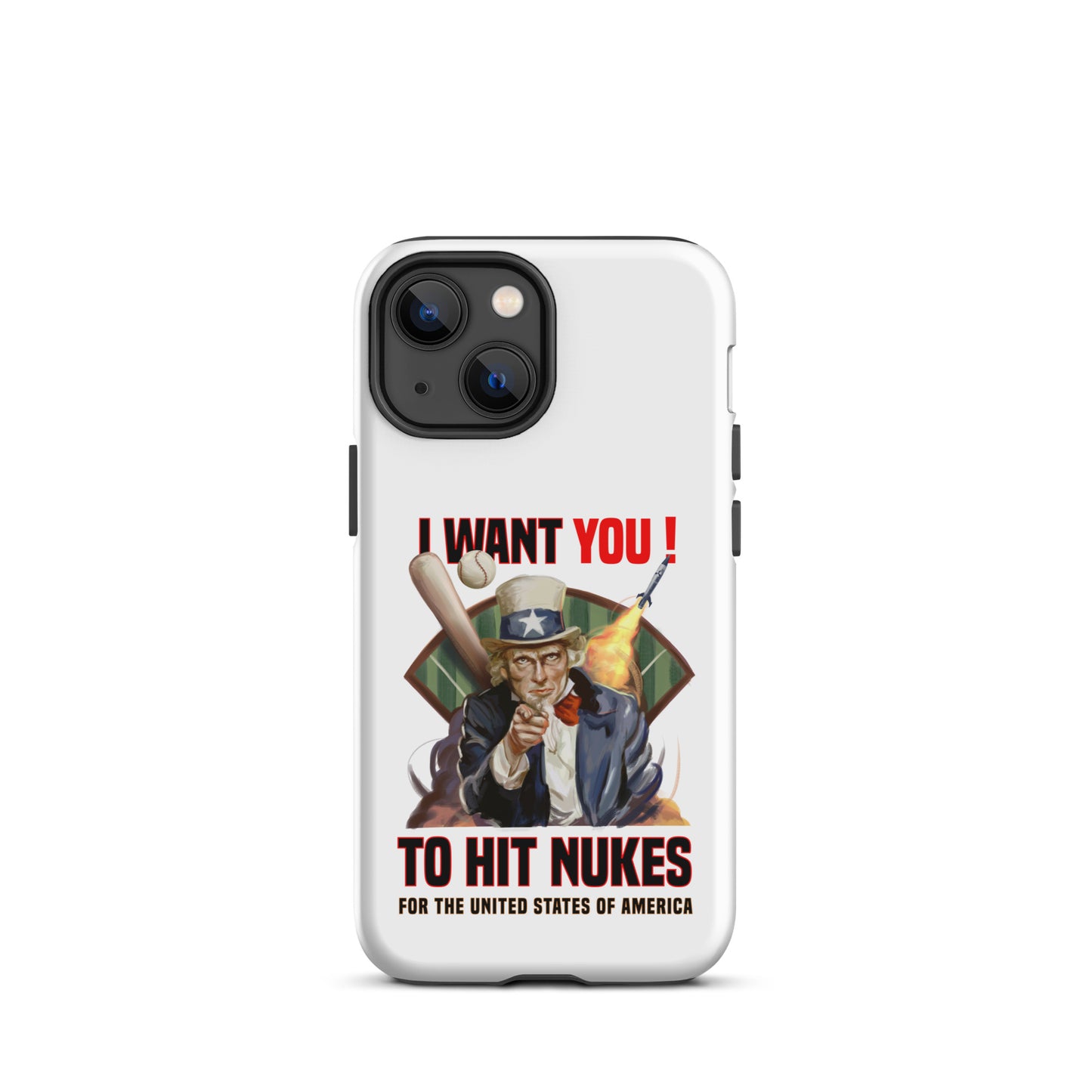 Uncle Sam Wants You Tough Case for iPhone® - White