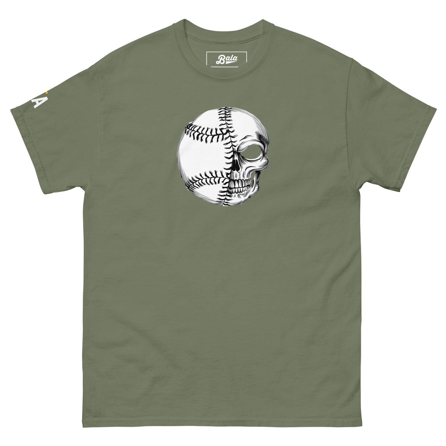 Skull all Unisex classic tee - Army Green