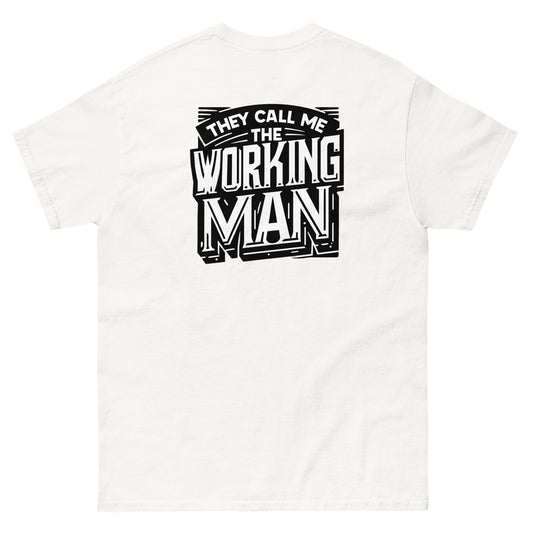 Working Man Unisex classic tee - White