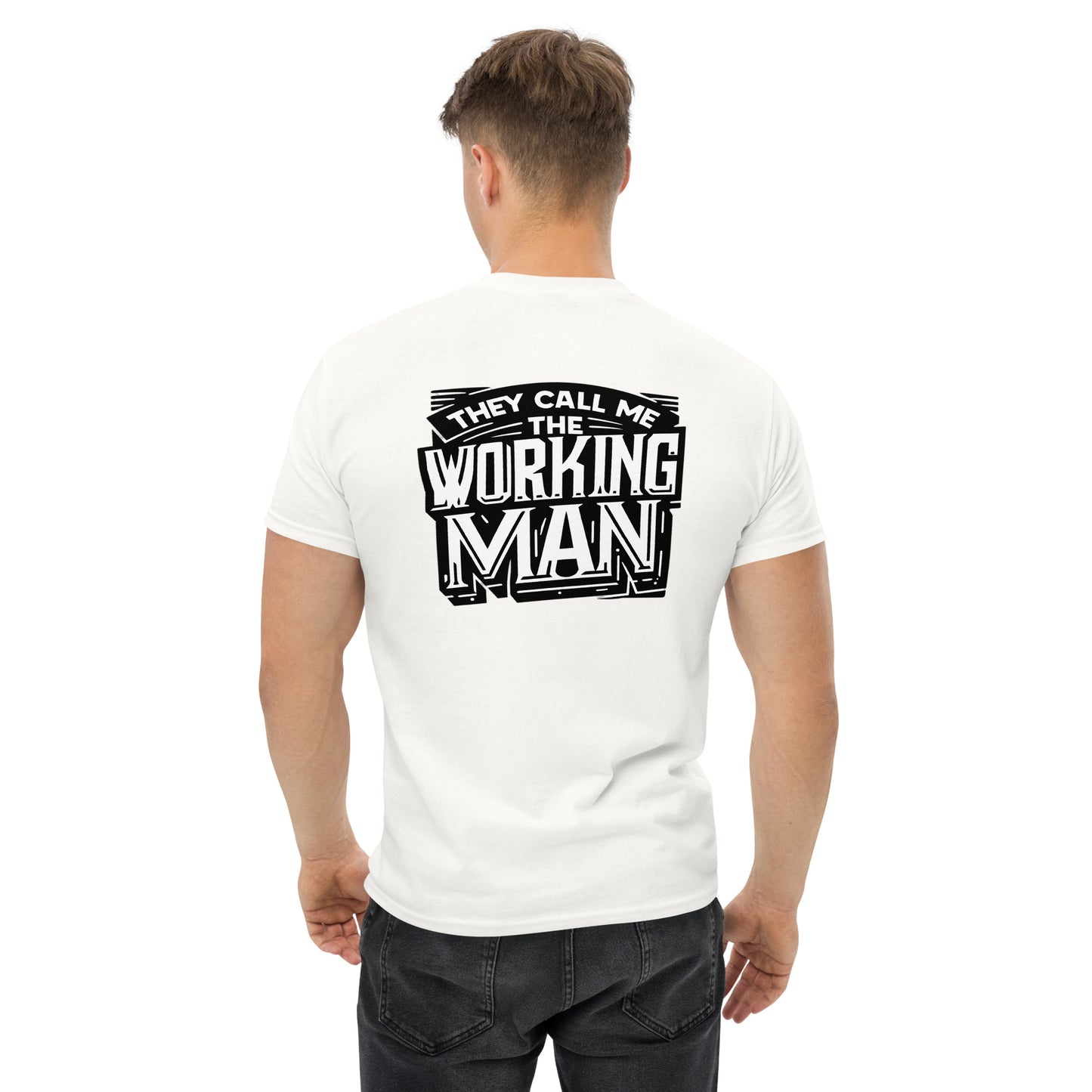 Working Man Unisex classic tee - White