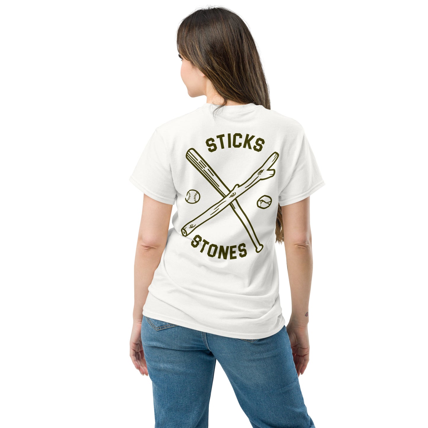 Sticks and Stones Unisex classic tee - Multiple Colors