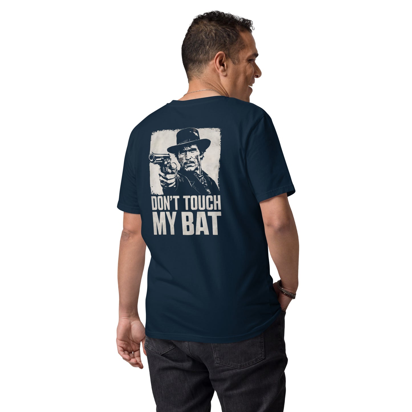 Don’t touch my Bat Unisex organic cotton t-shirt