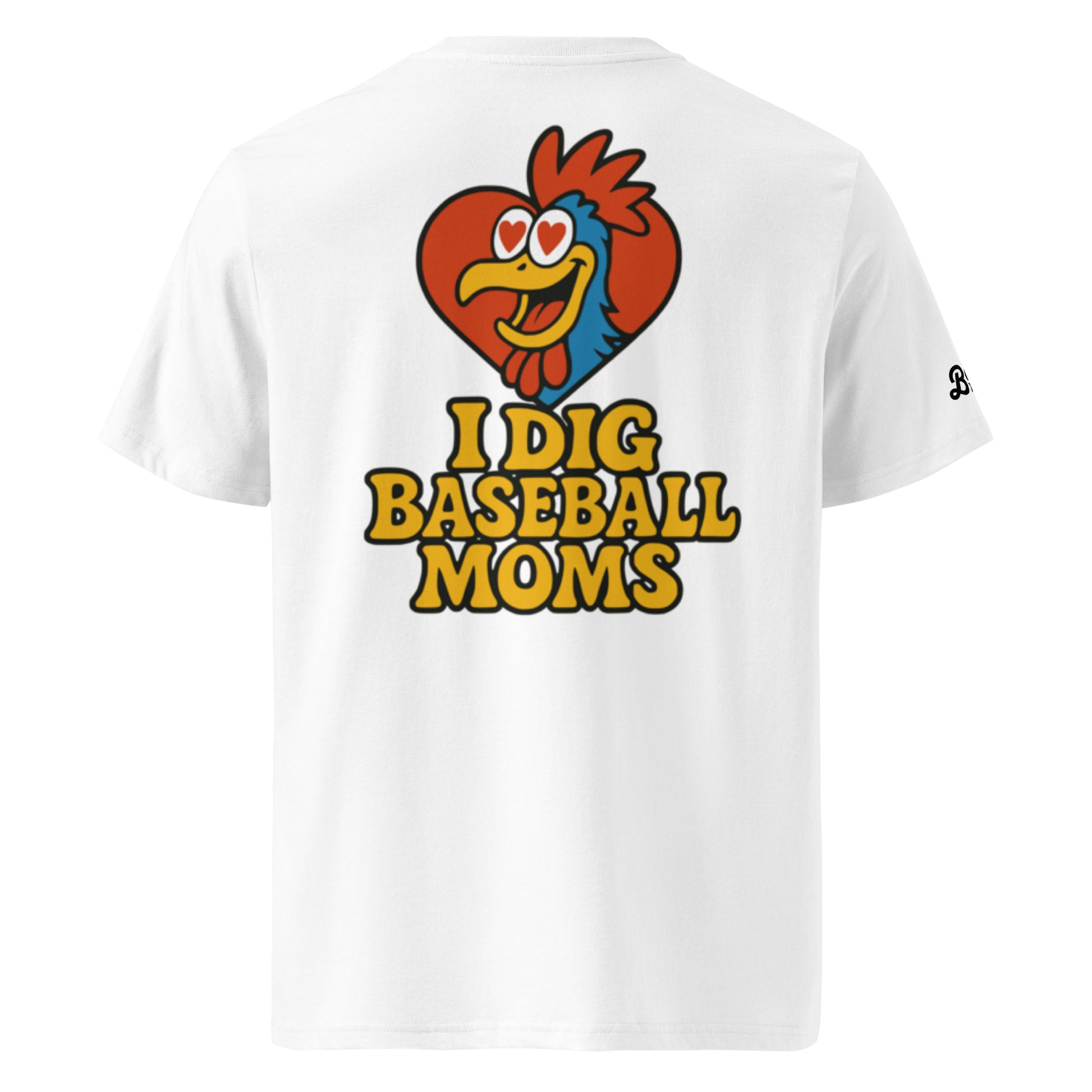 I Dig Baseball Moms neck t-shirt - Bala Baseball