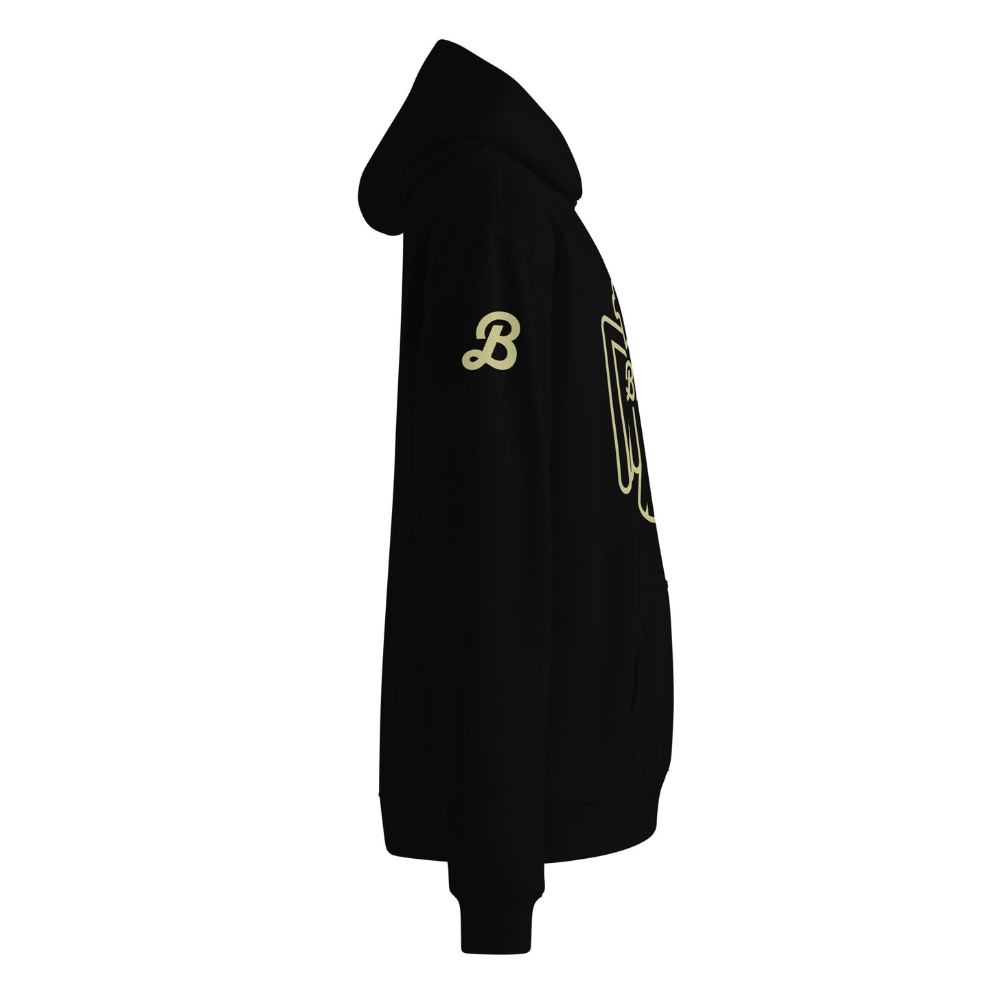 Bala Eagle Unisex oversized hoodie - Black