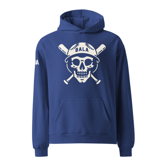 Bala Skully Unisex oversized hoodie - Blue