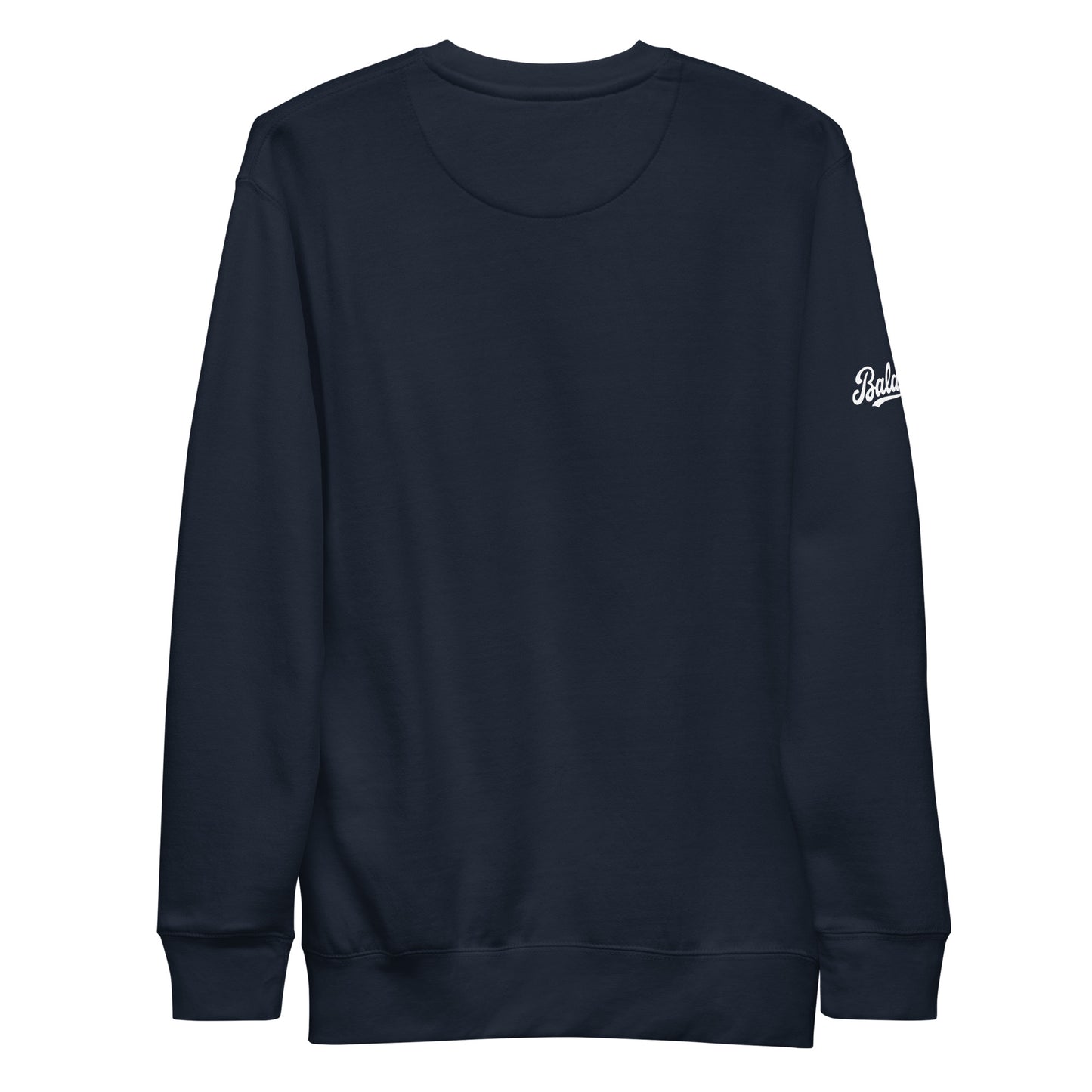 First practice than Slushies. Unisex Premium Sweatshirt - Navy