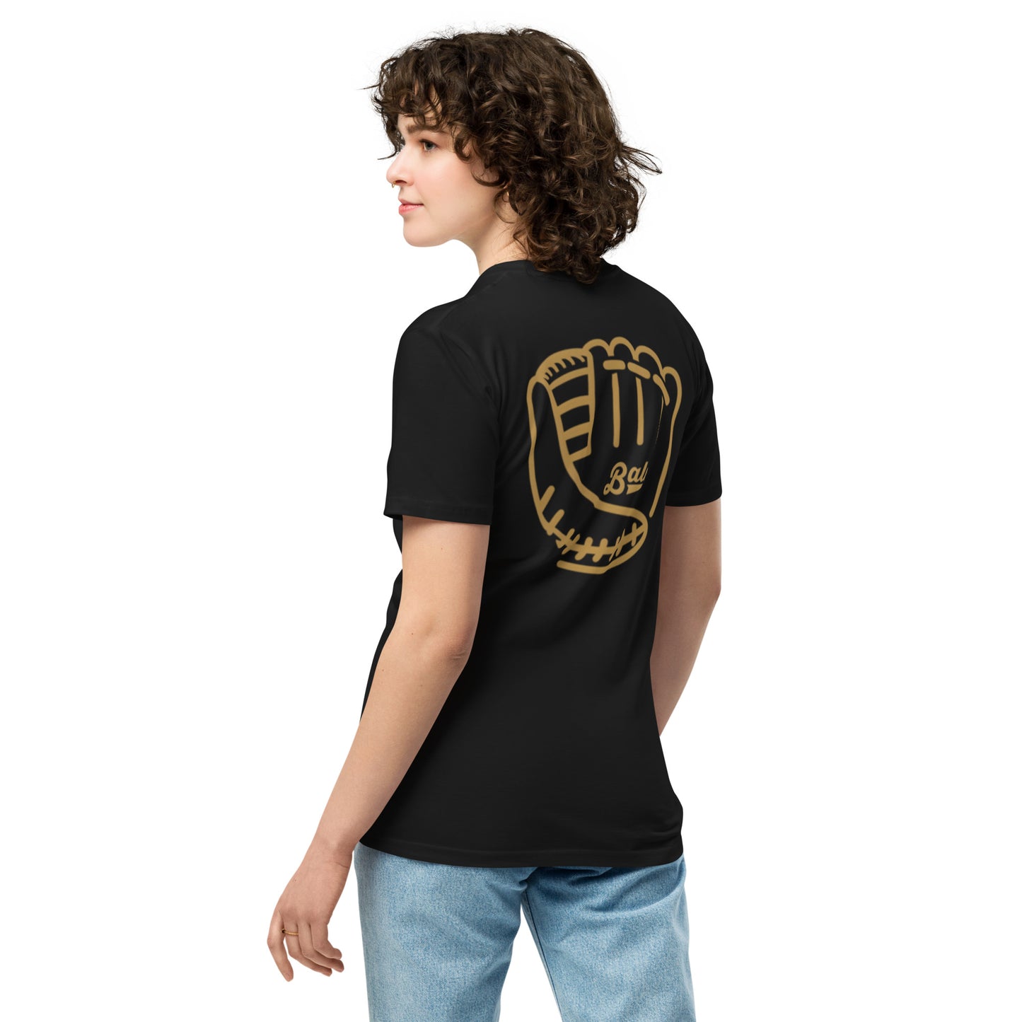 Golden Glove Unisex premium t-shirt - Black