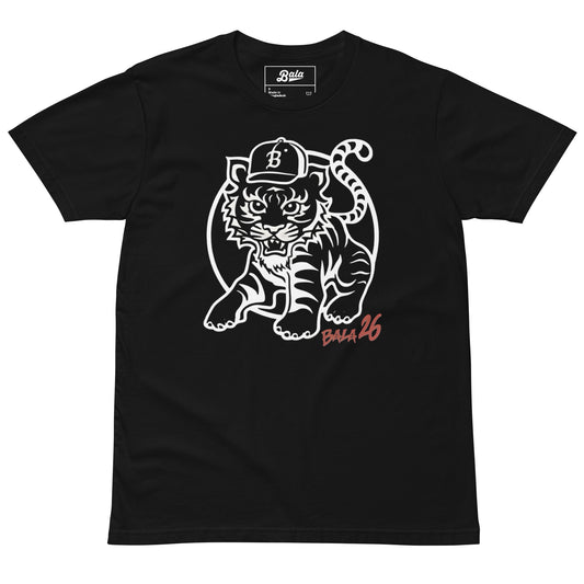 Tiger 26 Unisex premium t-shirt - Black