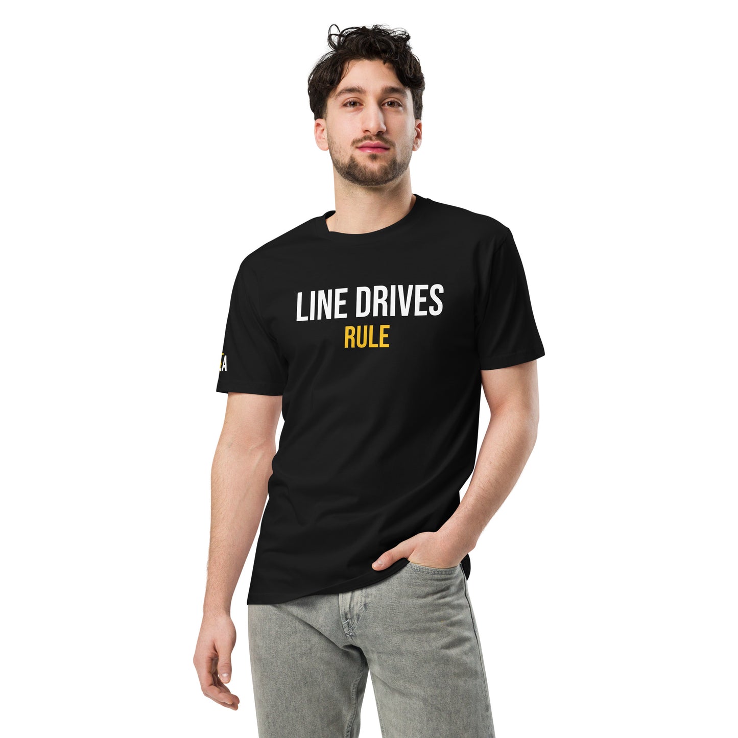 Line Drives Rule Unisex premium t-shirt - Multiple Colors