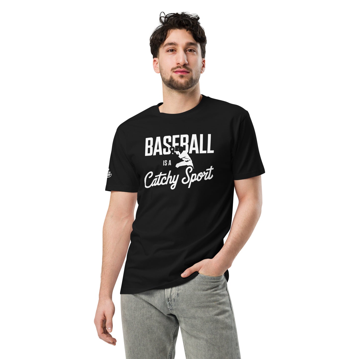 Baseball is a catchy sport Unisex premium t-shirt - Multiple Colors