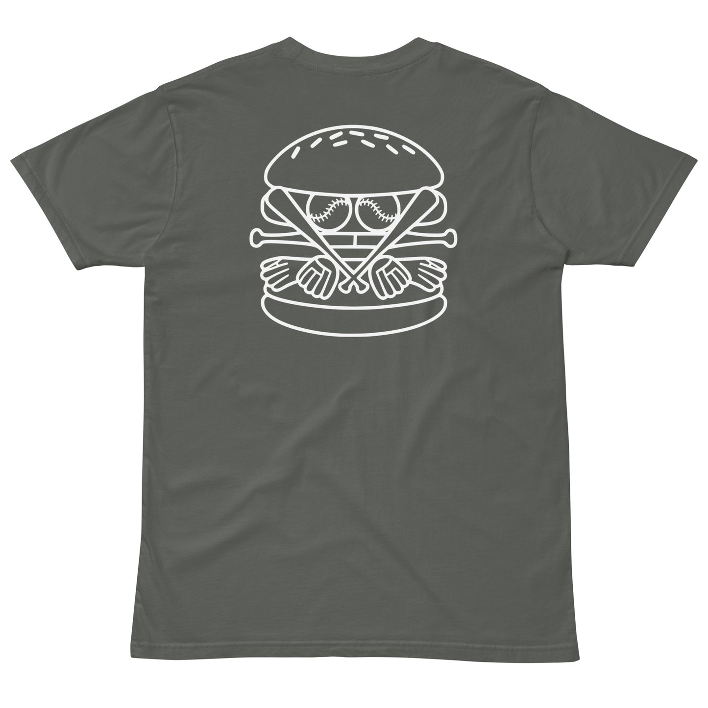 Bala Baseball Burger Unisex premium t-shirt - Multiple Colors