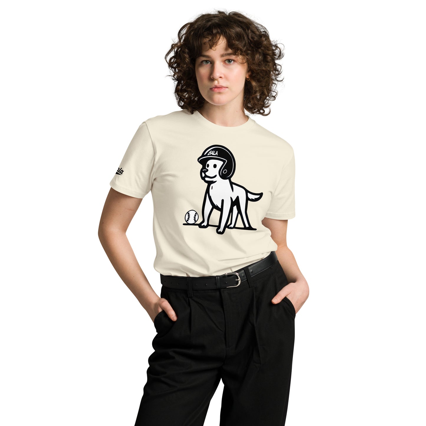 Bala Mutt Unisex premium t-shirt - Natural