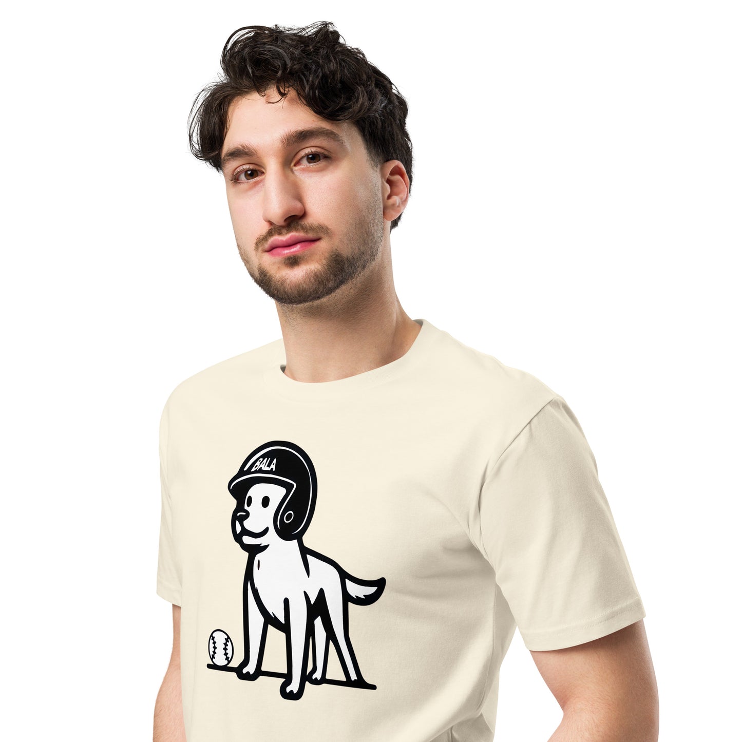 Bala Mutt Unisex premium t-shirt - Natural