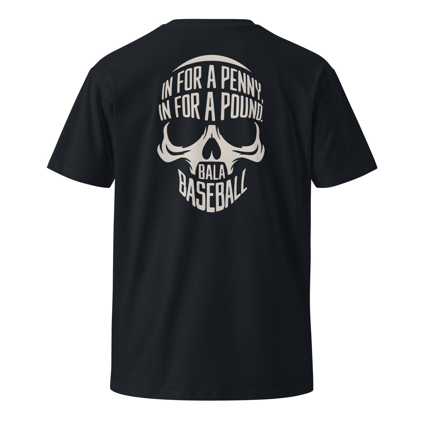 In for a Penny, In for a Pound. Unisex premium t-shirt