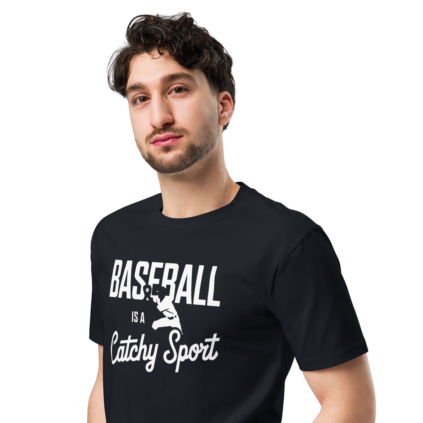 Baseball is a catchy sport Unisex premium t-shirt - Multiple Colors