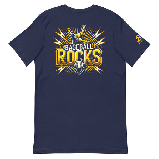 Baseball Rocks Unisex t-shirt - Multiple Colors