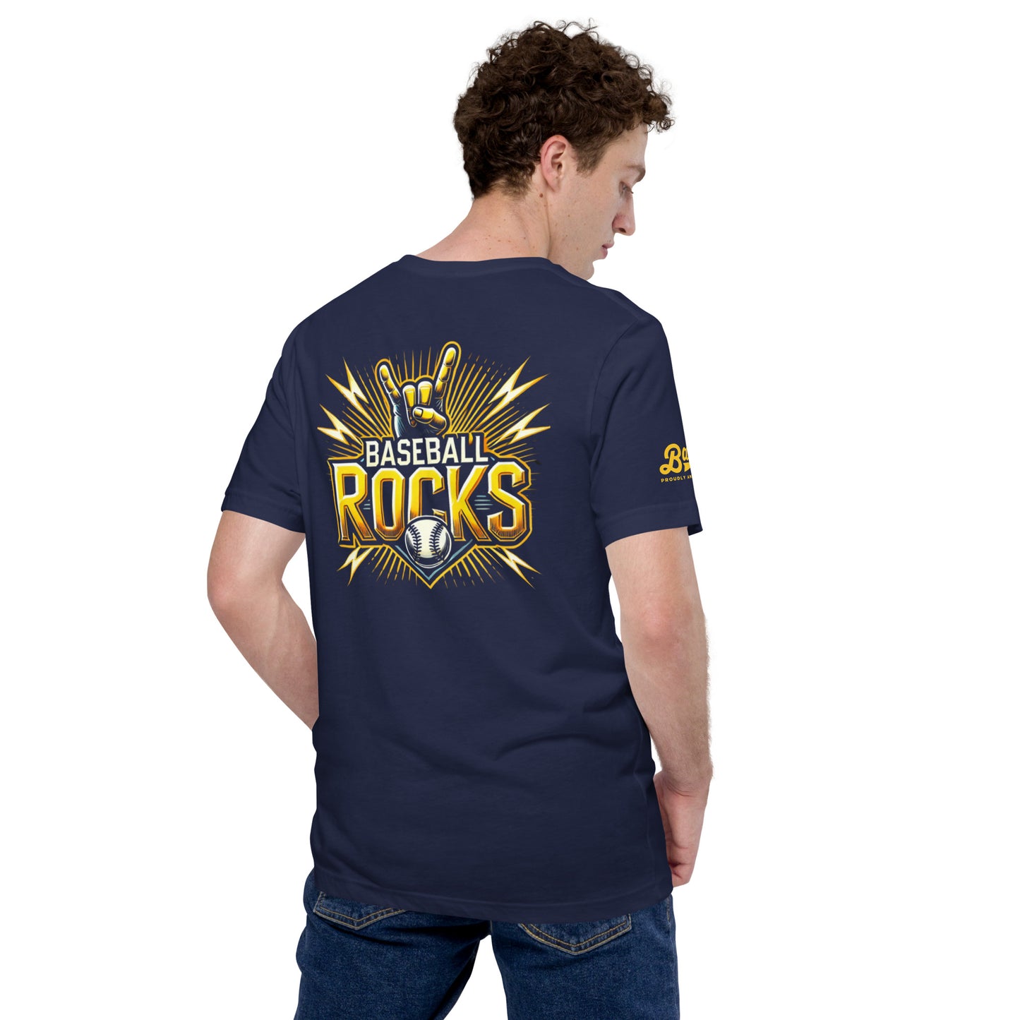 Baseball Rocks Unisex t-shirt - Multiple Colors