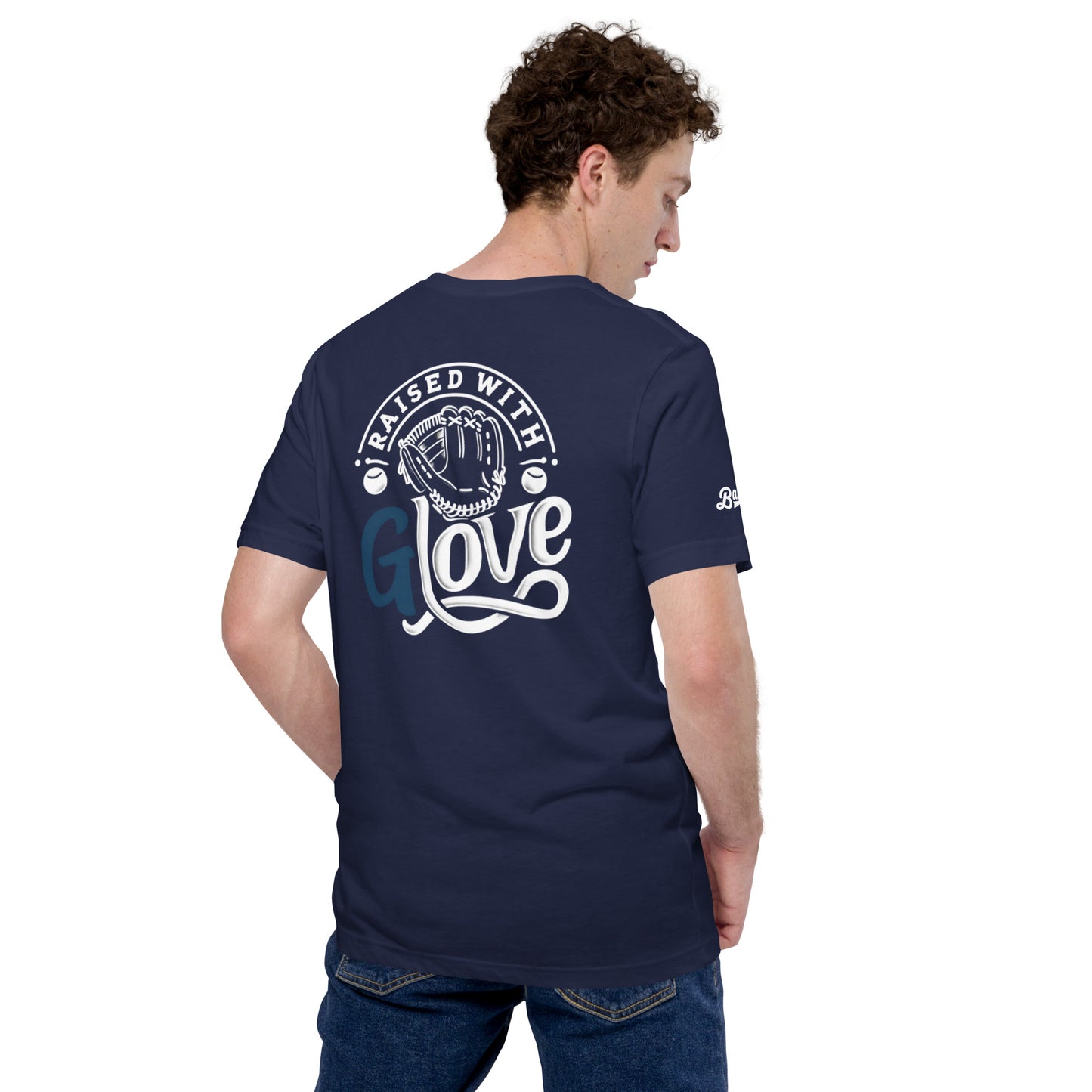 Made with (G)Love Unisex t-shirt - Navy