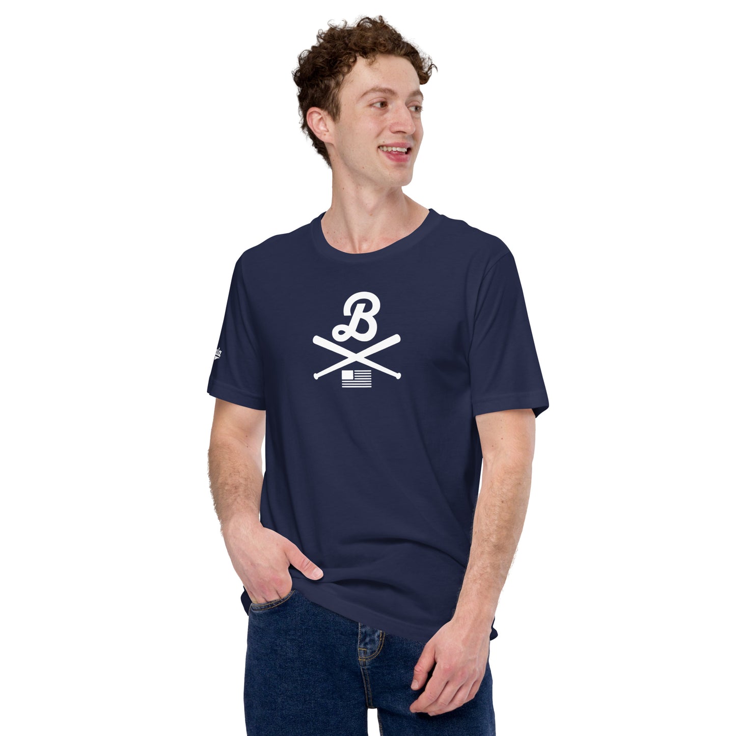 Made with (G)Love Unisex t-shirt - Navy